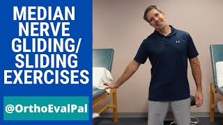 Median Nerve GlidingSliding Exercises [upl. by Moia]