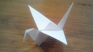 How To Make an Origami Flapping Bird [upl. by Fernando706]