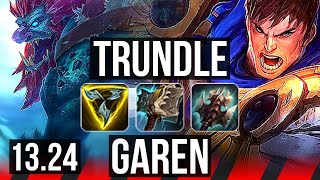 TRUNDLE vs GAREN TOP  Dominating  BR Grandmaster  1324 [upl. by Nisbet445]