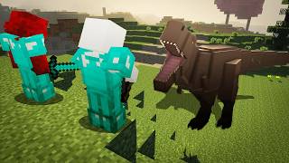 Surviving Dinosaurs in Minecraft [upl. by Doe]