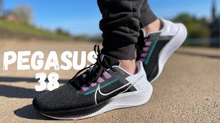 Should You Upgrade Nike Air Zoom Pegasus 38 Review amp On Foot [upl. by Enaffit]