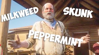 Milkweed Location Peppermint and Skunk  Red Dead Redemption 2 [upl. by Snebur]