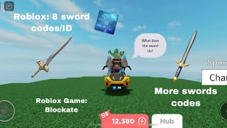 Roblox More sword CodesID Part 2 [upl. by Ajup]