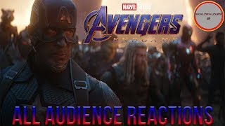 Avengers Endgame  EPIC Audience Reactions in HD [upl. by Hobbs]