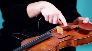 How to Replace Strings  Violin Lessons [upl. by Ellennoj]