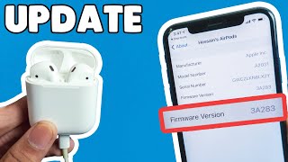 How to update AirPods firmware [upl. by Atsedom576]