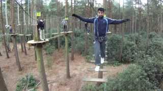 Go Ape Swinley Forest Bracknell Full Course [upl. by Draner]