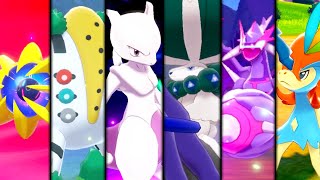 Pokemon Sword amp Shield  All DLC Legendary Pokemon Catches Crown Tundra [upl. by Nivri549]