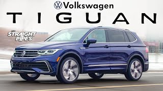 SOLID CHOICE 2022 VW Tiguan R Line Review [upl. by Acirret]