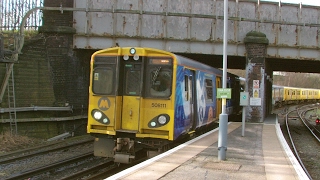 Half an Hour at 216  Birkenhead North Station 1022017  Class 507 508 terminus [upl. by Niemad]