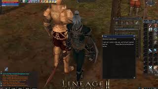 Guia  Tutorial Quest de Fangs  Quest de Materiales Para Armas A  S  Lineage 2 sudamerica L2 [upl. by Tenaej]