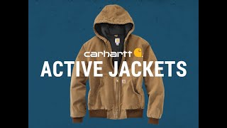 Product Spotlight Carhartt Active Jackets [upl. by Deery]