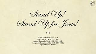 618 Stand Up Stand Up for Jesus  SDA Hymnal  The Hymns Channel [upl. by Franza]