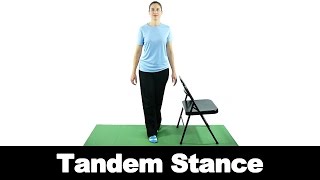 Tandem Stance  Ask Doctor Jo [upl. by Caldera]