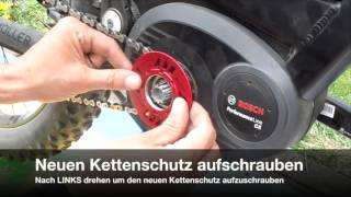 BOSCH EBike  Kettenschutz tauschen [upl. by Bacon]