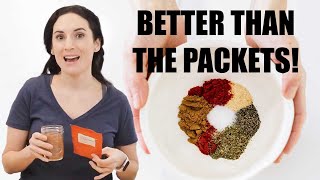 Homemade Taco Seasoning Recipe [upl. by Ydnew633]