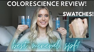 Colorescience Sunforgettable Total Protection Face Shield SPF 50 Review  Original Glow Bronze [upl. by Airdnal]