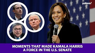 The moments that made Kamala Harris a force in the US Senate [upl. by Haliak]