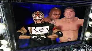 Rey Mysterio Batista Bobby Lashley Vs Finlay William Regal amp Chavo Guerrero 720p HD [upl. by Blakelee]