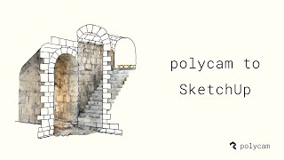 Polycam to SketchUp Tutorial [upl. by Ahsiral]