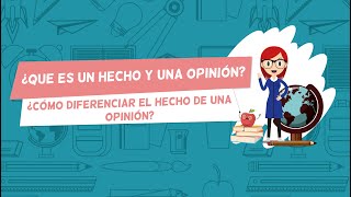 ¿Que es un hecho y una opinión ¿Cómo diferenciar el hecho de una opinión [upl. by Anitak]