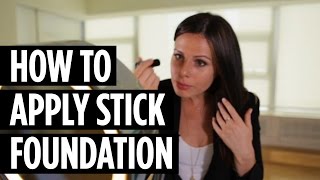 How to Apply Stick Foundation [upl. by Emor455]