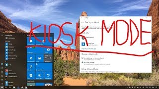 Cara Set up Kiosk Mode Pada Windows 10 [upl. by Amathiste]