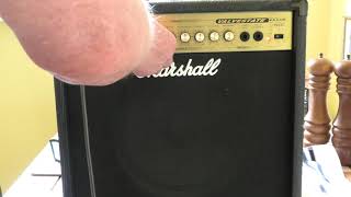 Demonstrating the Marshall Valvestate VS30R amplifier [upl. by Raimondo]