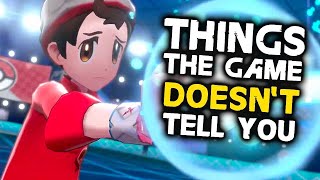 Pokemon Sword amp Shield 10 Things The Game DOESNT TELL YOU [upl. by Grevera]