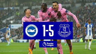 BRIGHTON 15 EVERTON  Premier League highlights [upl. by Corene910]