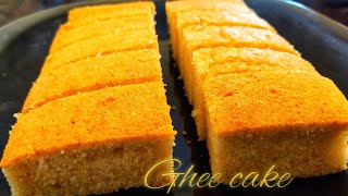 Ghee cakeSoft Ghee cake recipe [upl. by Atiuqam188]