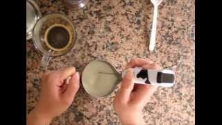 How To Latte Art With Instant Coffee [upl. by Ynaffik]