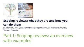 Scoping reviews an overview with examples [upl. by Annaoy705]