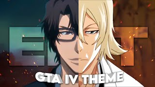 Aizen x Urahara  GTA IV Theme Edit [upl. by Sigmund]