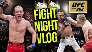 FIGHT NIGHT VLOG Beating A UFC Legend [upl. by Leira]