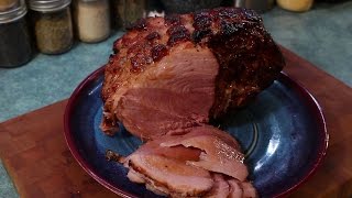 Brown Sugar Mustard Glazed Ham Recipe Picnic Ham [upl. by Nanoc397]